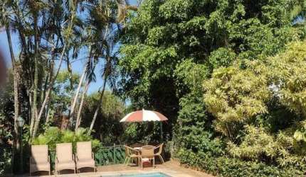 Casa Clássica-Retrô, Arquitetura Zanine Caldas, 6 Quartos, 9 Banheiros, Piscina, Condomínio com segurança Armada - São Conrado, Zona Sul