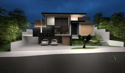 Casa com 4 dormitórios à venda, 400 m² por R$ 5.500.000,00 - Condomínio Reserva do Paratehy - São José dos Campos/SP