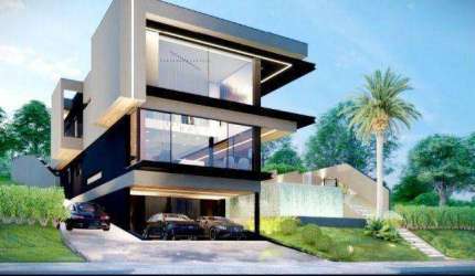 Sobrado 4 suítes à venda, 631 m² por R$ 6.900.000 - Condomínio Reserva do Paratehy - São José dos Campos/SP