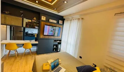 Apartamento Mobiliado à Venda – Smart Residence 35m² | 1 Dormitório | 1 Vaga | Hobby Box | Porteira Fechada