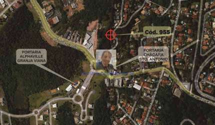 Vende-se Lote na Chác. Sto Antonio - LOTE Rua Odair Martins (rua fechada),