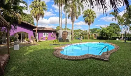Chácara no Cond. Montecatine - com 4.192m², casa principal + anexos SPA e a