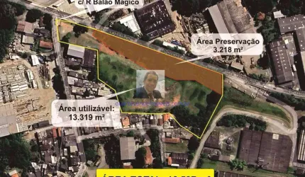Área (ZUM) com 16.537 m² - Altura Km 29 Rod. Rap. Tavares 