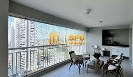 Cond Michigan , apto de 130 metros com 4 quartos sendo 1 suite e varanda gourmet em Sto Amaro