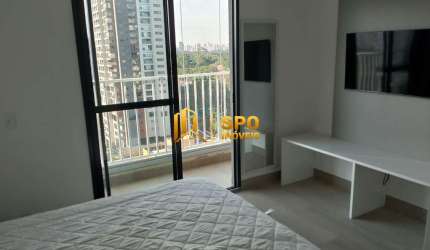 Studio Mobiliado de 26 metros pronto para morar ao lado da Estação ALTO DA BOA VISTA