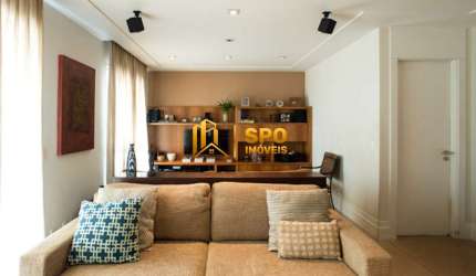 'Apartamento maravilhoso para venda ou locação no Panamby, 163m², 3 suítes e 3 vagas'
