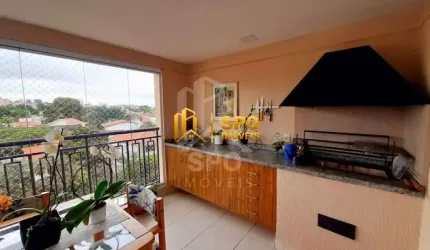 Apto a Venda Condomínio Viva 163m², 4 quartos, 3 suítes, 3 vagas e Varanda Gourmet, Jd Campo Grande