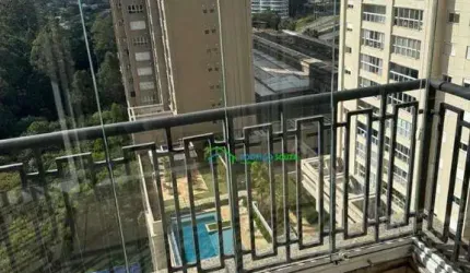 Apartamento com 1 dormitório para alugar, 52 m² por R$ 5.257/mês - Alphaville Conde II - Barueri/SP