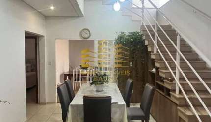 Sobrado com 4 dormitórios à venda no Jardim Colonial - Bauru/SP.