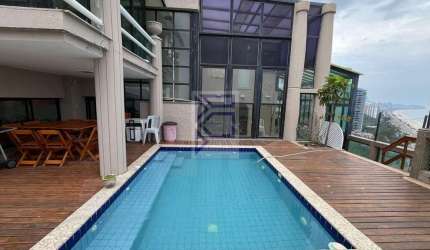 Imóvel de Luxo na Barra da Tijuca: Cobertura de 4 Quartos com 2 Suítes, 4 Salas, 6 Vagas de Garagem e 431m² de Área