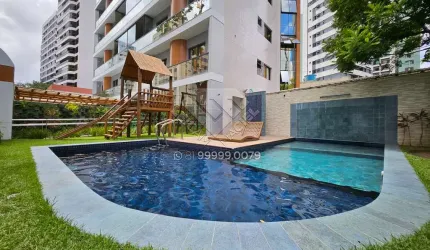 Apartamento alto padrão, 4 quartos suítes próximo à Jaqueira