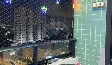 Localização central, andar alto e ótima ventilação!