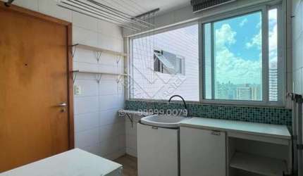 Veja o mar, dos Aflitos! 140m², andar alto e 3 suítes.