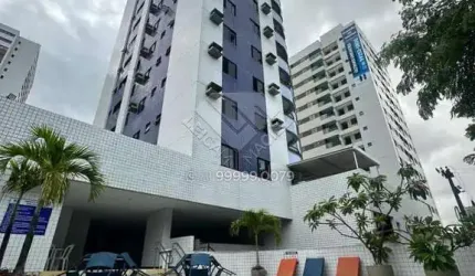 3 Quartos, 1 Suíte + Dep., 100m², 2 Vagas e em Andar Alto!