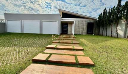 CASA SEMIMOBILIADA À VENDA EM SÃO LUIZ DO OESTE, TOLEDO - PR