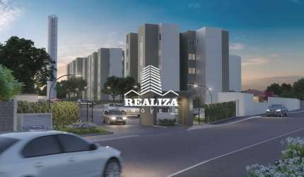 Apartamento com 2 quartos à venda no Petrópolis, Joinville , 43 m2 por R$ 265.000