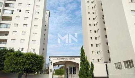 Apartamento para aluguel, 3 quartos, 1 suíte, 2 vagas, Edifício Villa Di Verona - Itu/SP