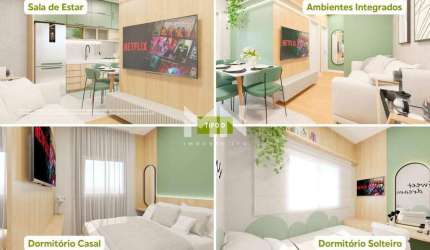 Apartamento na planta à venda, 2 quartos, 1 suíte, 1 vaga, Caguassu - Sorocaba/SP