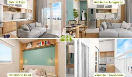 Apartamento na planta à venda, 2 quartos, 1 vaga, Caguassu - Sorocaba/SP