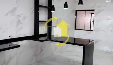 SOBRADO LINDÍSSIMO COM ÁREA GOURMET - 175 M² - VILA JACUÍ - 3 DORM / 1 SUÍTE - 4 VAGAS