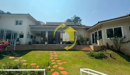 SOBRADO MOBILIADO - ESTANCIA PARQUE ATIBAIA - 849 M² AU - 3345 M² AT - 8 SUÍTES
