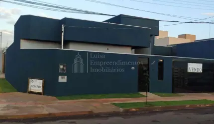 Casa à venda Campo Grande de esquina nova na VILA MORUMBI, CAMPO GRANDE - MS