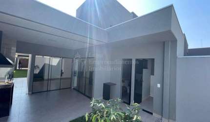 Casa nova com suíte, área gourmet, Vila Planalto, CAMPO GRANDE - MS