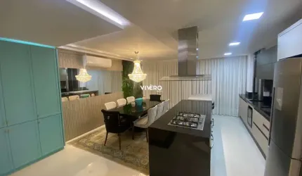 Apartamento 03 suítes finamente mobiliado na Barra Norte, Bairro Pioneiros em Ba