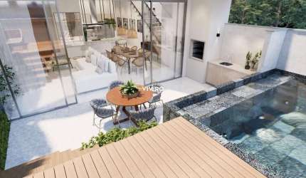 Casa de alto padrão com 3 dormitórios em Itajaí