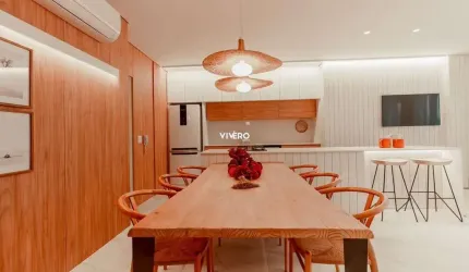 Apartamento com 2 suítes a 100 metros do mar na Praia Brava de Itajaí