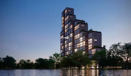 Viva Park Vista Jardins com 3 suítes em Porto Belo