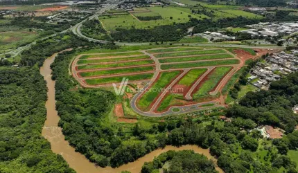 Terreno em condomínio fechado à venda na Avenida Aristóteles Costa, 1000, Jardim Fortaleza, Paulínia por R$ 420.000