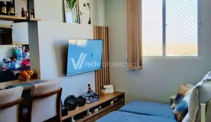 Apartamento com 2 quartos à venda na Avenida Antonio Baptista Piva, 1662, Jardim Flamboyant, Paulínia, 47 m2 por R$ 375.000