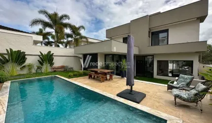 Casa em condomínio fechado com 4 quartos à venda na Avenida Presidente Juscelino Kubitschek de Oliveira, 901, Jardim Flamboyant, Paulínia, 382 m2 por R$ 3.200.000