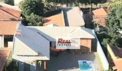 Rancho com 3 dormitórios à venda, 160 m² por R$ 590.000 - Condomínio Residencial Itapoã - Santo Antônio do Aracanguá/SP
