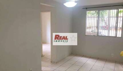 Apartamento com 2 dormitórios, 54 m² - venda por R$ 150.000,00 ou aluguel por R$ 790,00/mês - Conjunto Habitacional Doutor Antônio Villela Silva - Araçatuba/SP