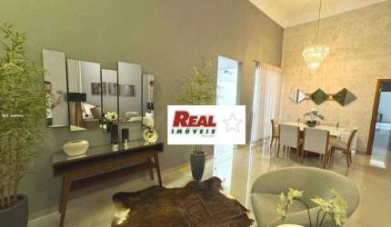 Casa com 3 suítes, 252 m² - venda por R$ 1.780.000 ou aluguel por R$ 7.000/mês - Condomínio Delta Park - Araçatuba/SP