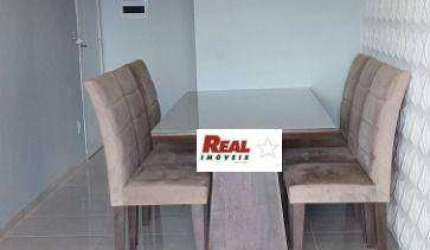 Apartamento com 2 dormitórios para alugar, 52 m² por R$ 1.700/mês - Residencial Capuano - Birigüi/SP