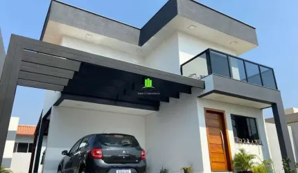 Casa em condomínio fechado com 4 quartos à venda na Um, 175, Parque dos Buritis, Lagoa Santa por R$ 835.000