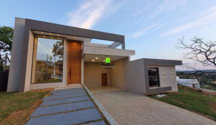 Casa em condomínio fechado com 4 quartos à venda na Dois, Casa 03, 75, Condomínio Real Mont Ville, Lagoa Santa por R$ 1.990.000