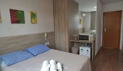 Flat com 1 quarto à venda na Prefeito João Daher,,, 1000, Lundcéia, Lagoa Santa por R$ 220.000