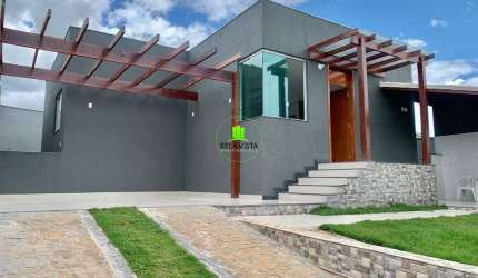 Casa em condomínio fechado com 3 quartos à venda na Jerusalém, 241, Shalimar, Lagoa Santa por R$ 600.000