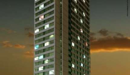 Flat de luxo para locação em Barra de Jangada, Jaboatão dos Guararapes-PE: 1 quarto, 1 sala, 1 banheiro, 1 vaga de garagem!
