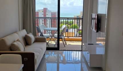 FLAT PRIMEIRA LOCAÇÃO COM VISTA PRO MAR