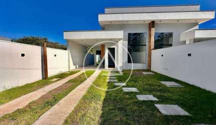 Casa com 3 dormitórios à venda, 109 m² por R$ 695.000,00 - Colinas - Rio das Ostras/RJ