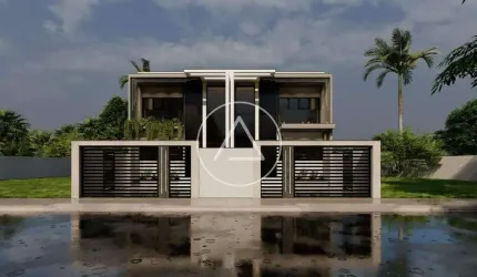 Atlântica Imóveis tem excelente Casa à venda, 3 suítes, 2 vagas, Novo Horizonte - Macaé/RJ