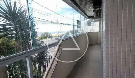 Lindíssimo apartamento mobiliado no Cavaleiros de frente para mar para locação por R$ 6.000,00