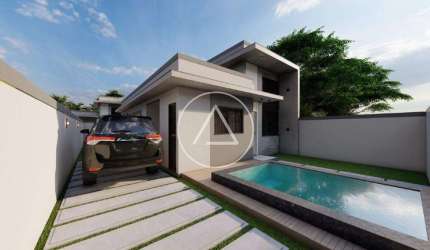 Casa à venda, 3 quartos, 1 suíte, 2 vagas, Extensão do Bosque - Rio das Ostras/RJ
