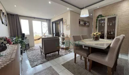 Apartamento à Venda de 85 m² no Residencial Pedra Bela na Vila Urupês em Suzano/SP: 03 dormitórios