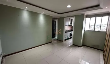 Apartamento à Venda de 49 m² na Vila Perracini em Poá/SP: 02 dormitórios